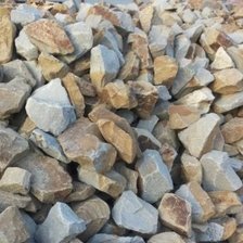 Камінь бутовий гранітний фракції 150-300 мм 10004 фото